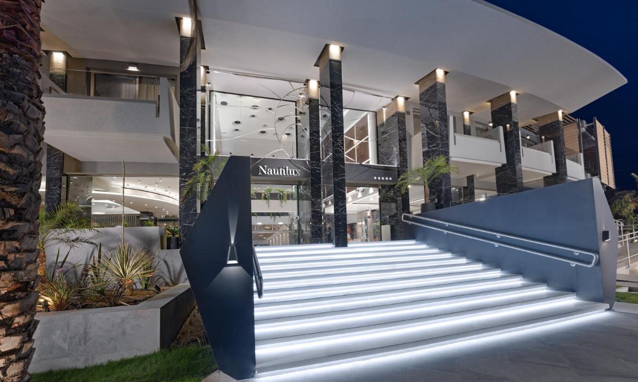 Nautilux Rethymno By Mage Hotels Екстериор снимка The main entrance of the hotel